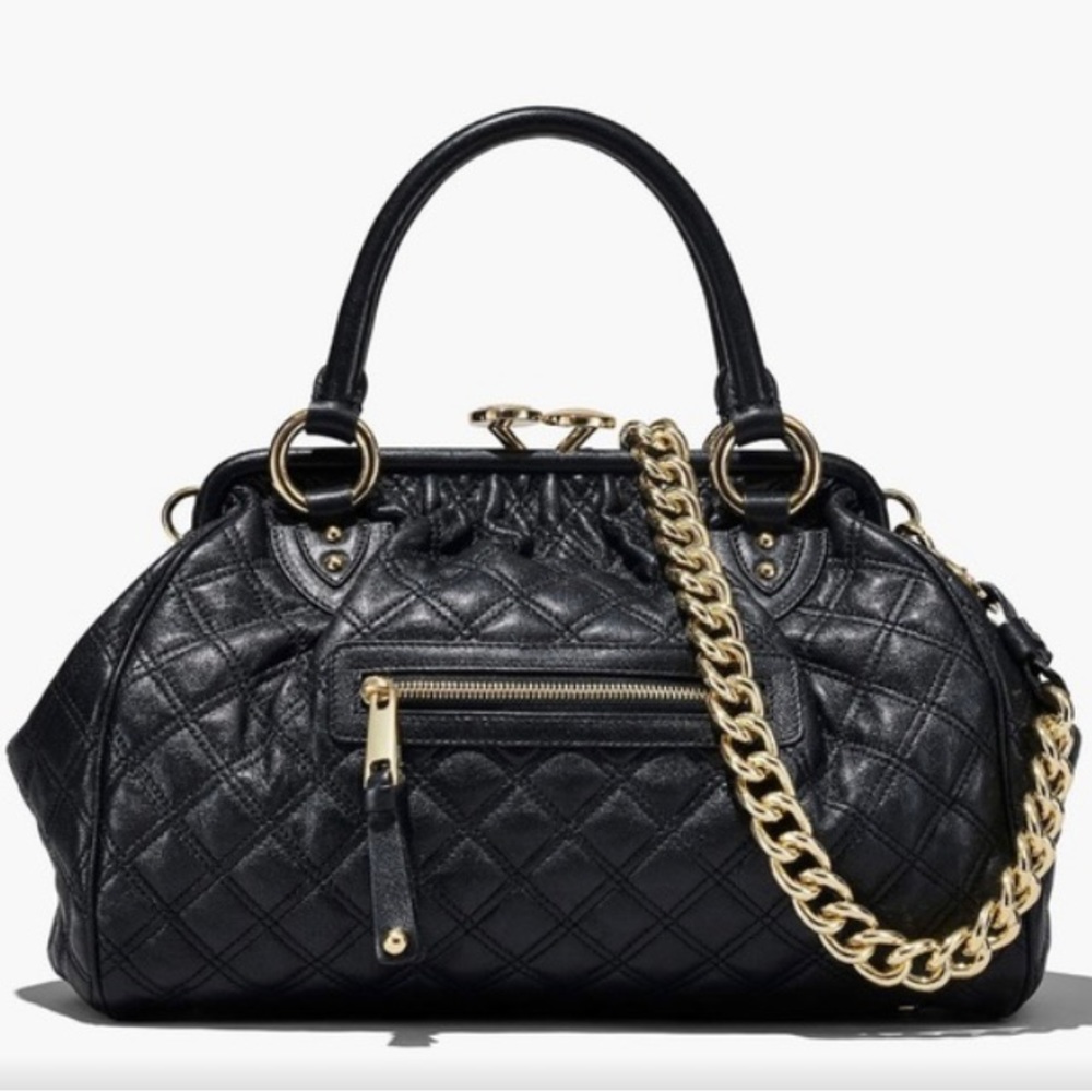 ❤️SOLD❤️Marc Jacobs QUILTED LEATHER STAM BAG